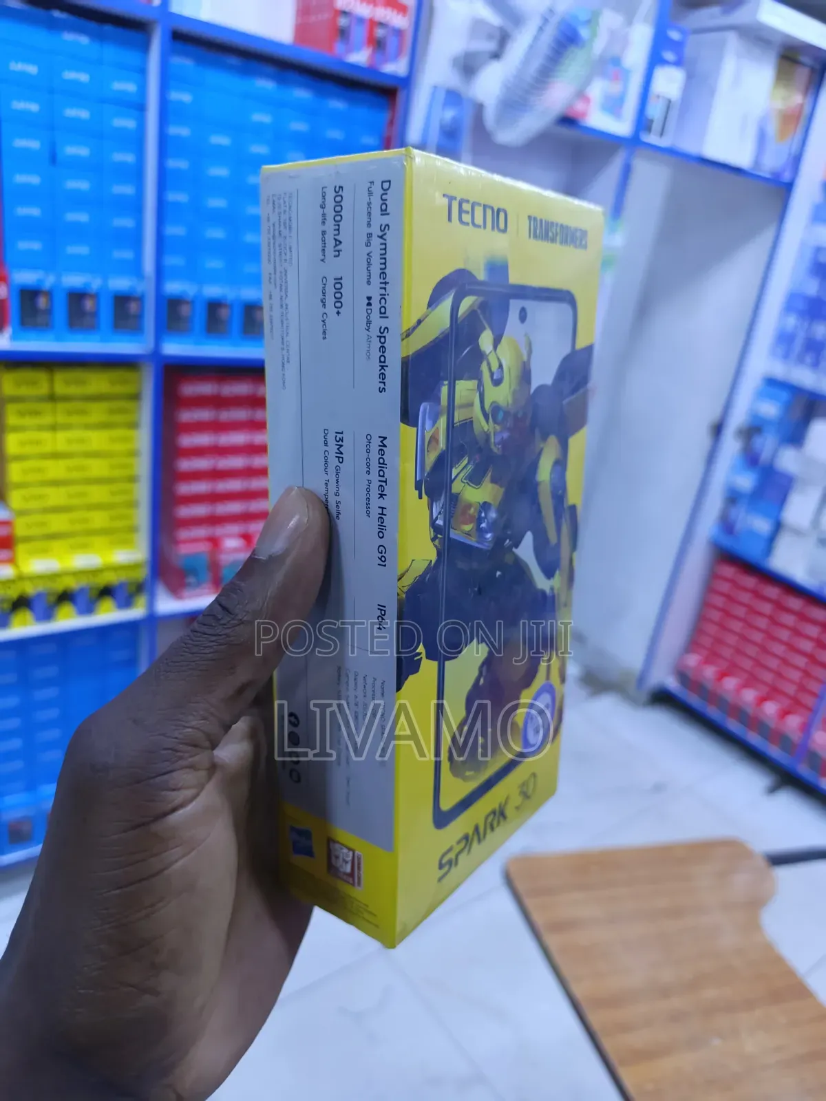 New Tecno Spark 30 128 GB Black