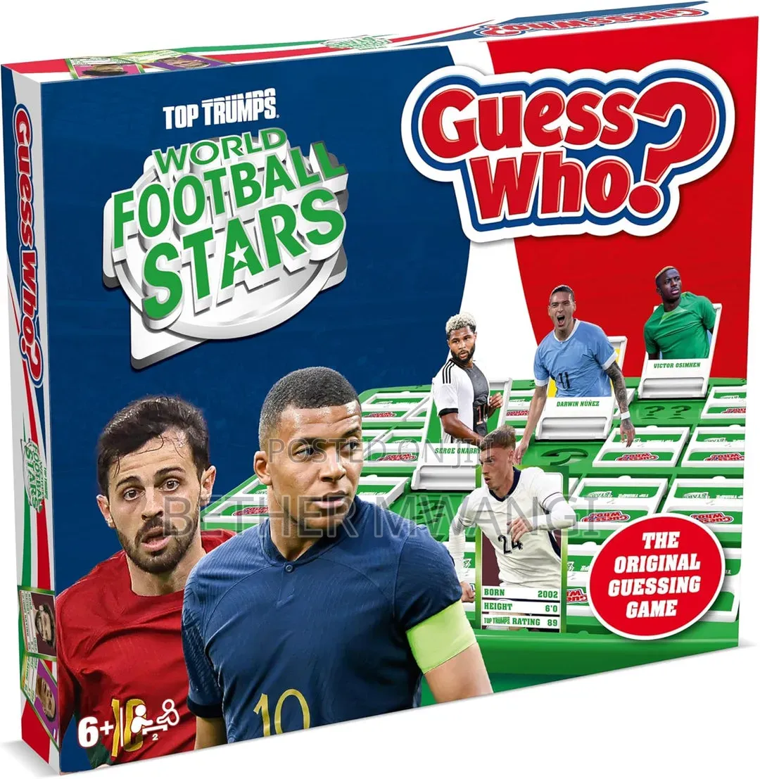 Guess Who World Football Stars