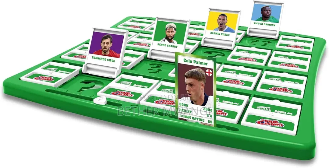 Guess Who World Football Stars