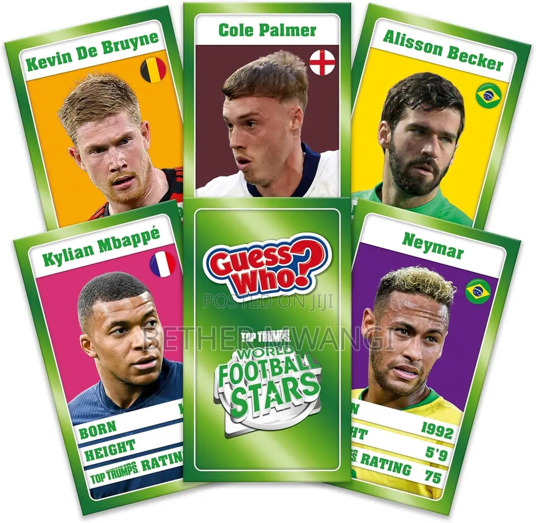 Guess Who World Football Stars