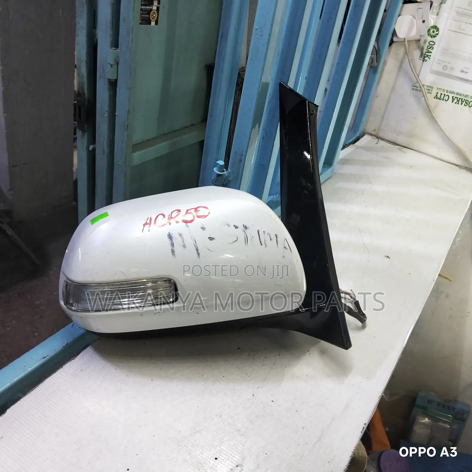 Toyota Estima Model 2008 Power Side Mirror With Blinker, Ex Japan