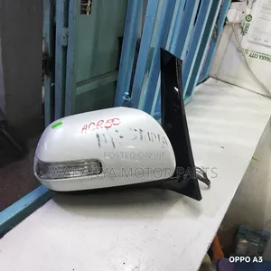 Toyota Estima Model 2008 Power Side Mirror With Blinker, Ex Japan