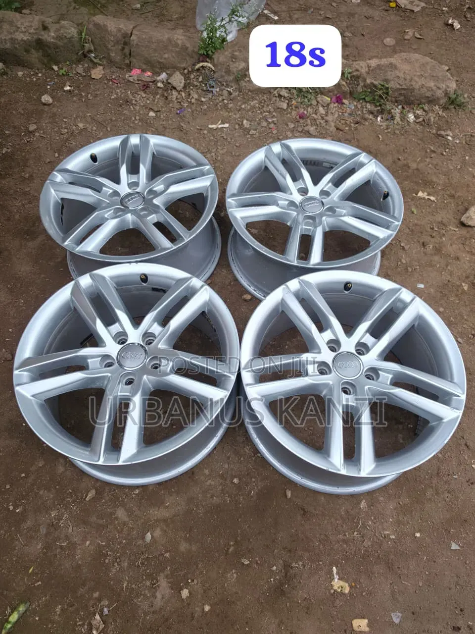 Audi Size 18 Alloy Wheels
