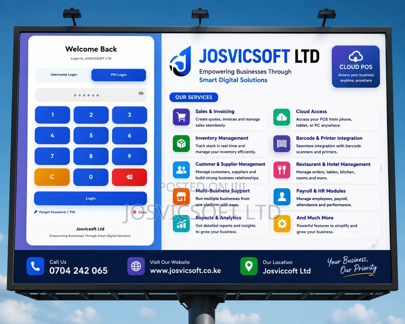 Custom Point of Sales System