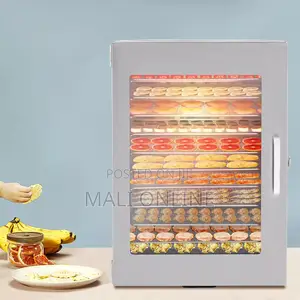 12 Tray Stainless Steel Food Dehydrator 1000w Commercial Fruit Meat