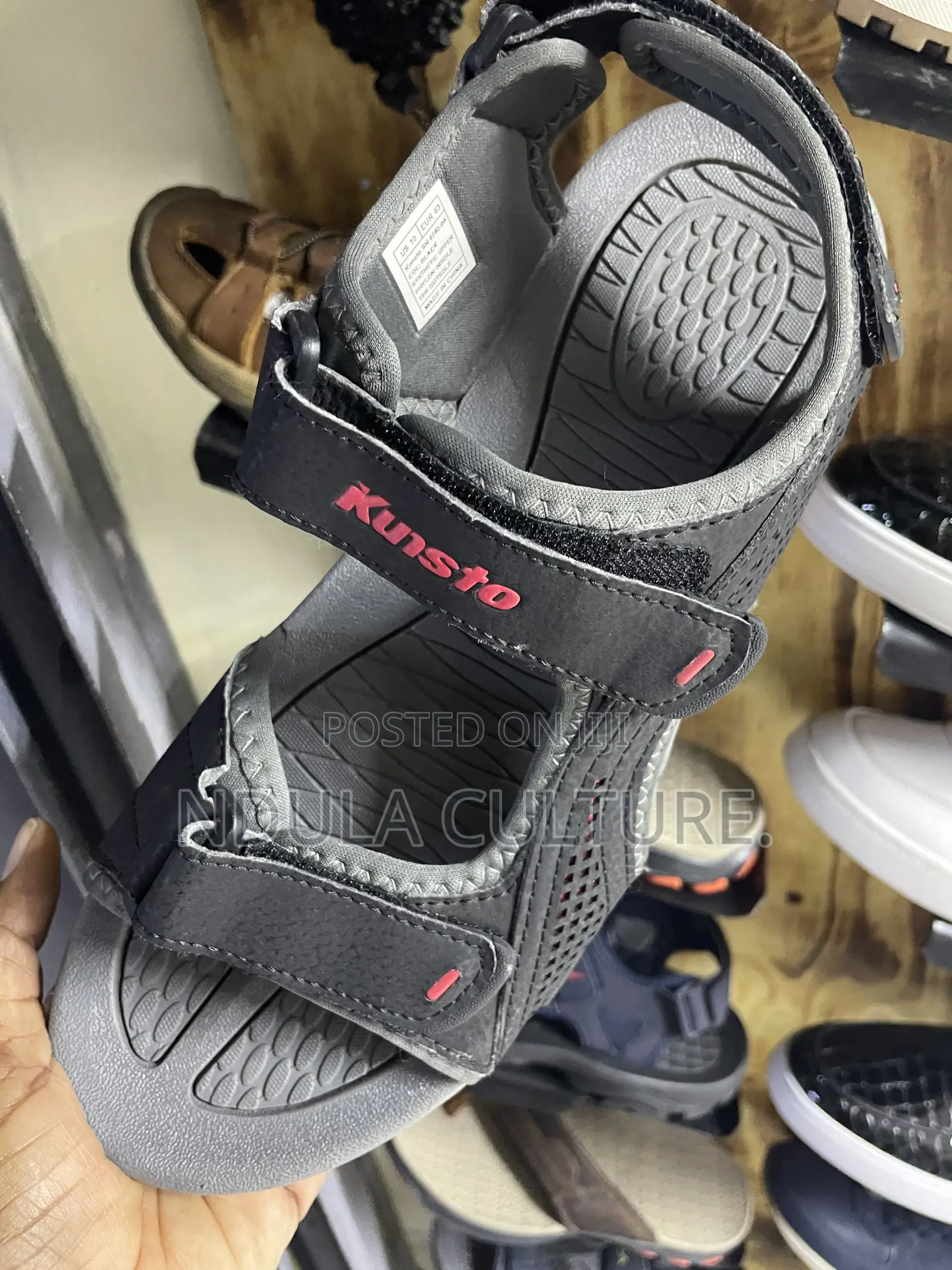 Kunsto Open Toe Hike Sandals