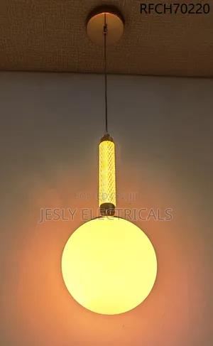 Globe- Style Glass Pendant Light