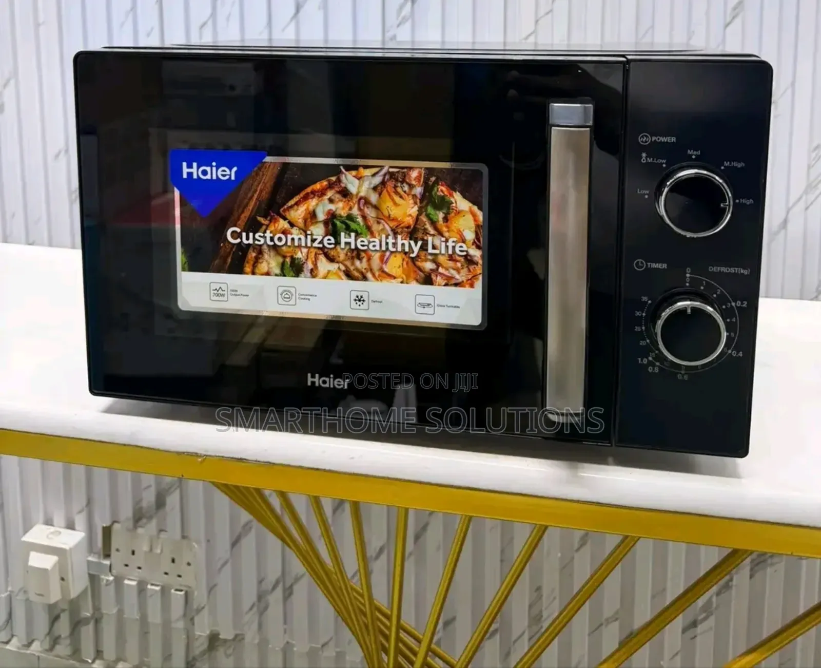 Haier Microwave Oven 20l-Black