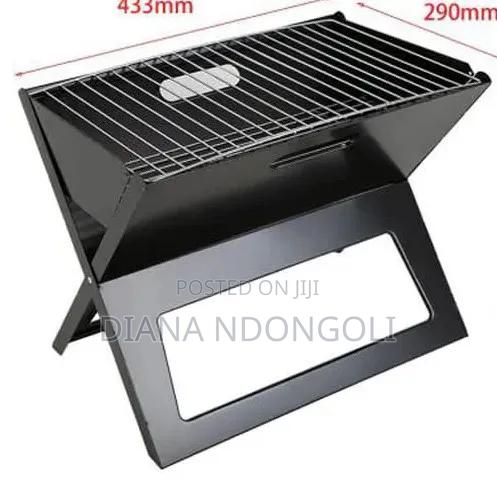 *Heavy Portable Barbecue Charcoal Grill X-Type