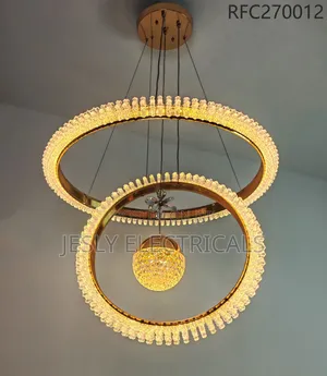 Geometric Crystal Chandeliers