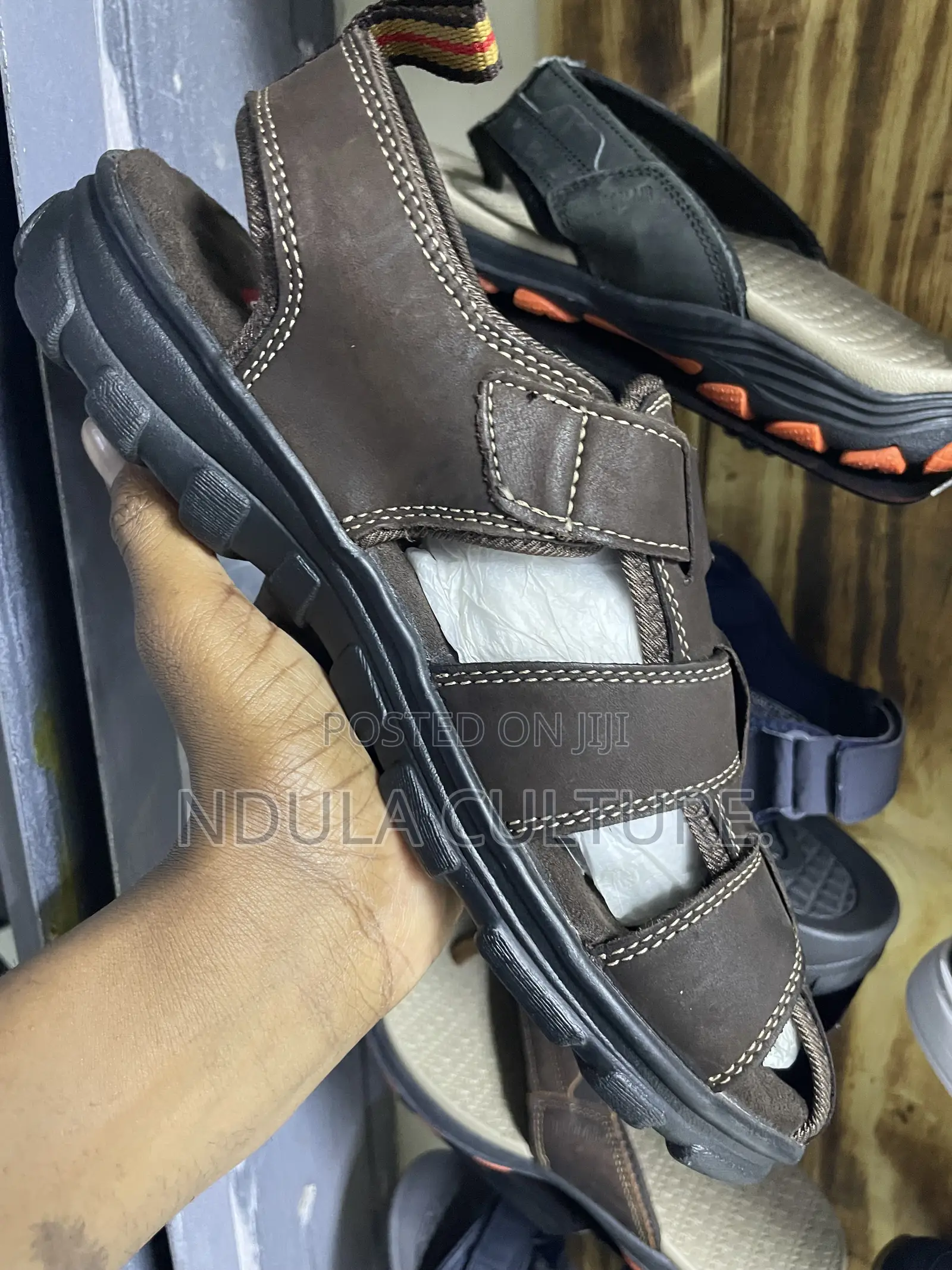 Jim Joker Leather Fisherman Sandals