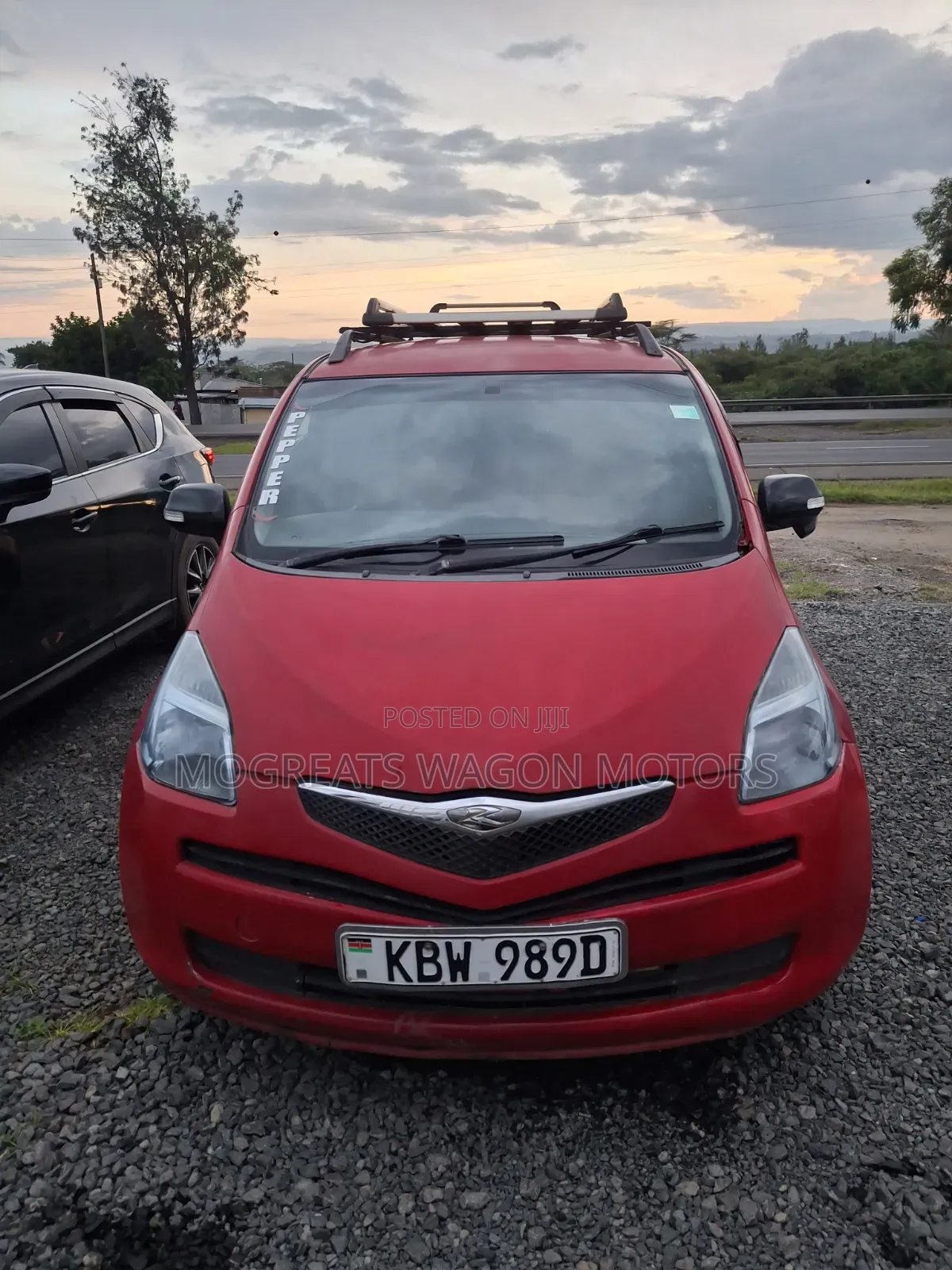 Toyota Ractis 2006 Red