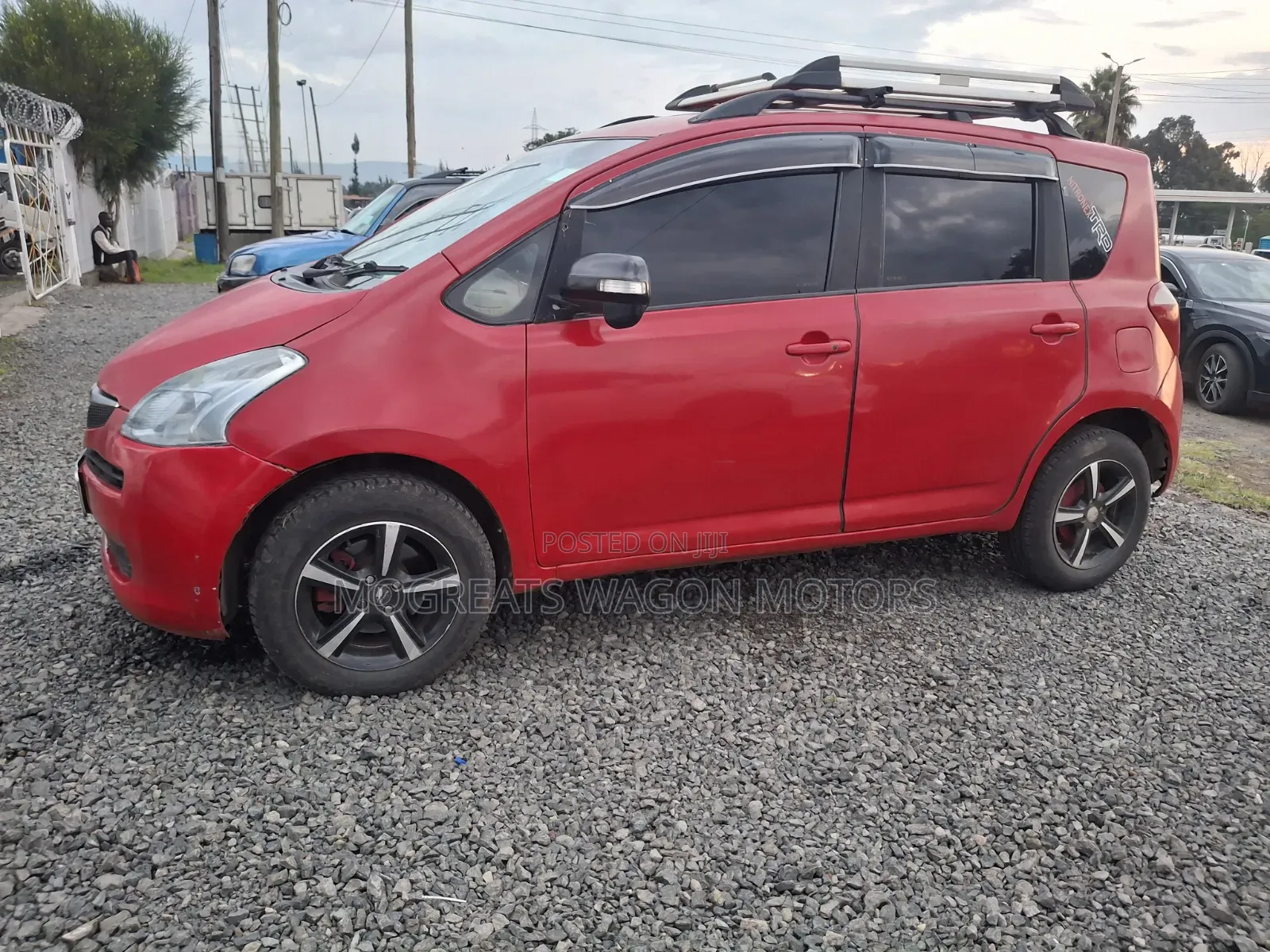 Toyota Ractis 2006 Red