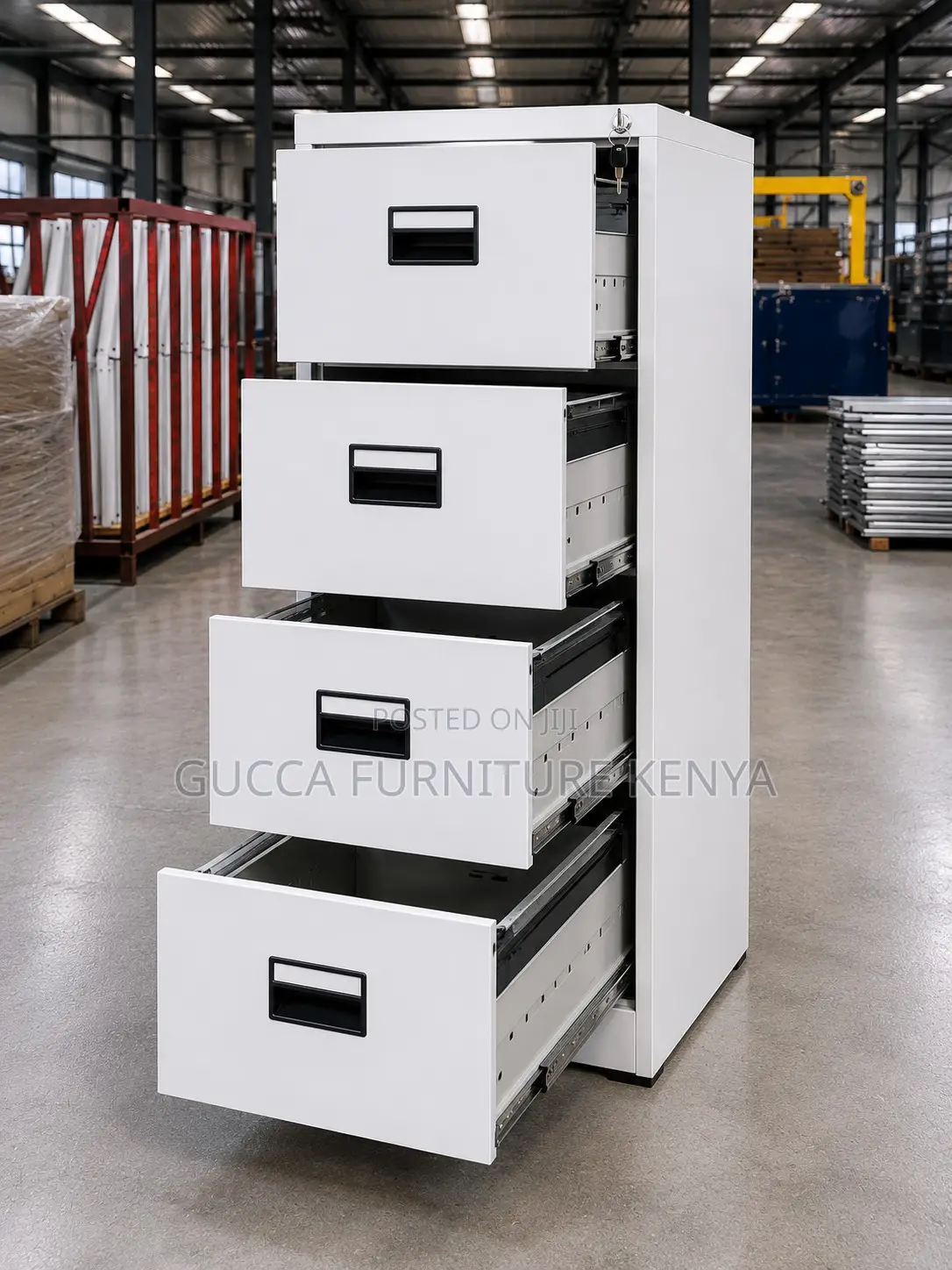 4-Drawer Filling Cabinet.