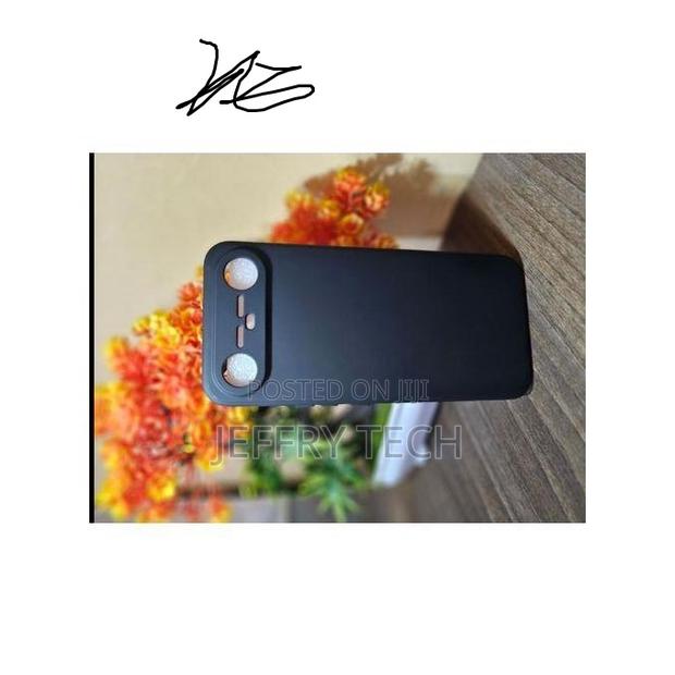 Tecno Spark Slim Phone Case - Black Silicone, Lightweight, Flexible - thumbnail 2