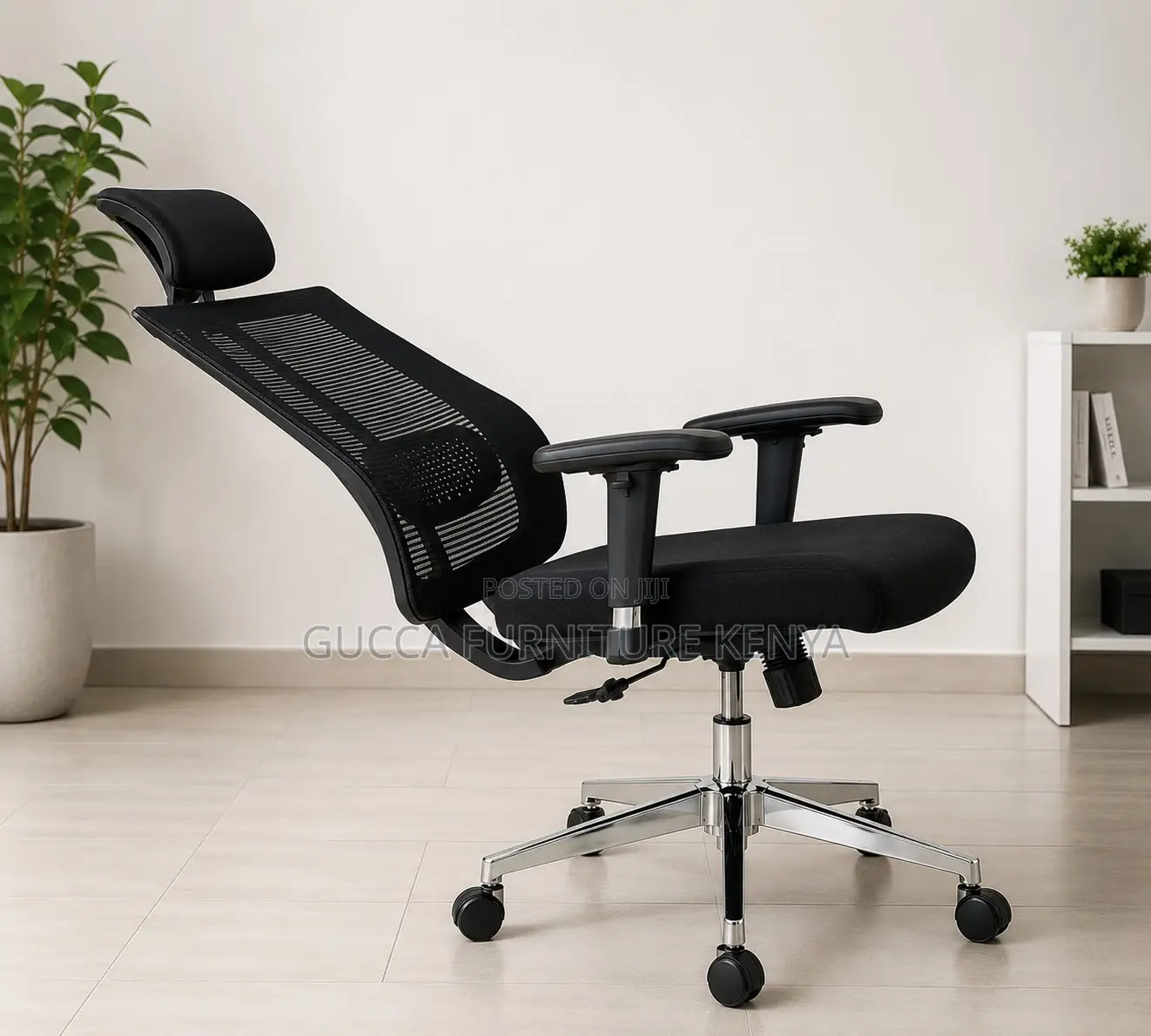 Ergonomic High Back Mesh Chair.