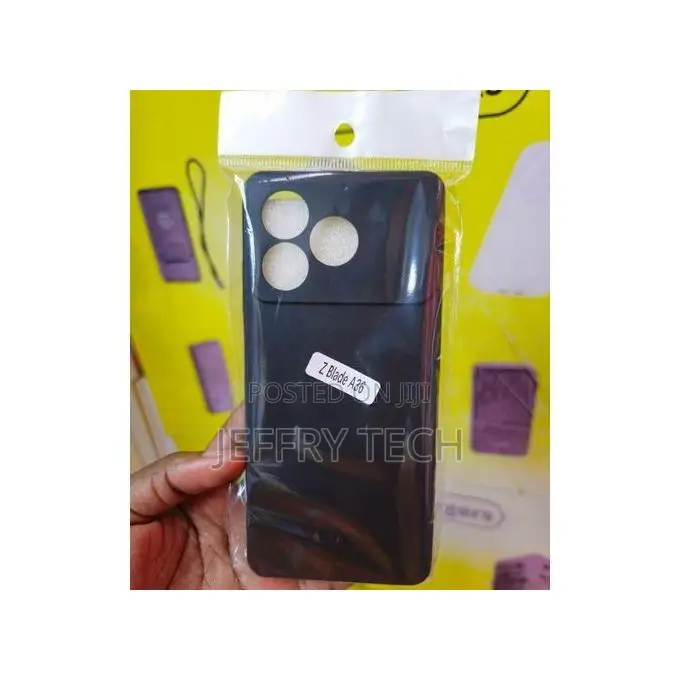 Zte Blade A36 Soft Silicone Case - Black, Shock-Absorbing, Slim Design