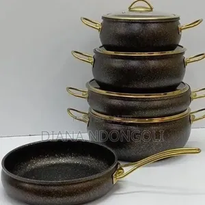 Amber Ray Granite Coating Kitchen Cookware Set* 