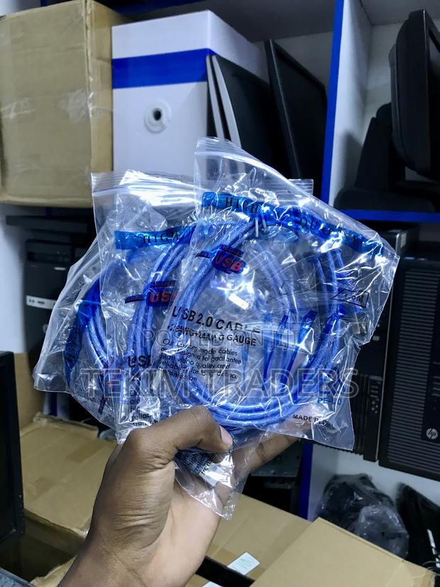 3m Usb Printer Cable - A to B for Tight Spaces - main view