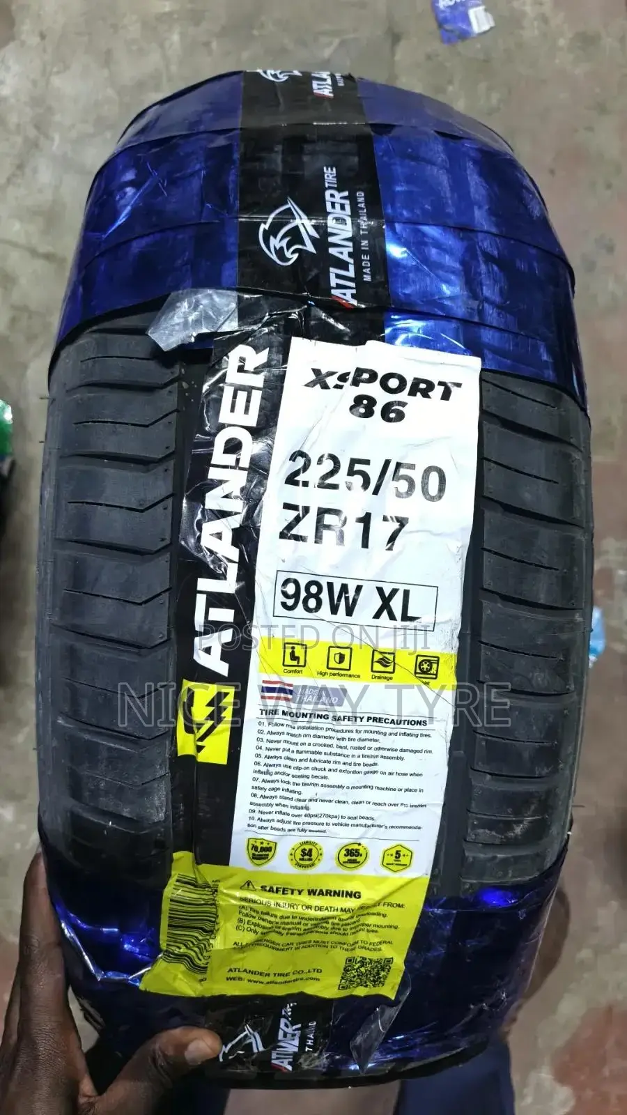 225/50r17 Atlander