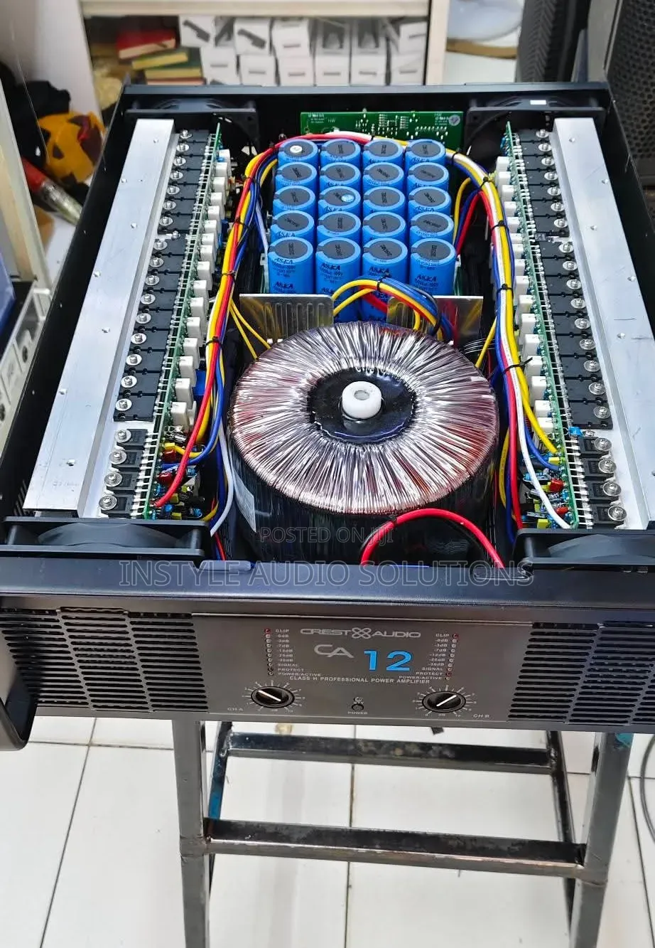 Ca12 Crest Audio Professional Powered Amplifier 2 Channels