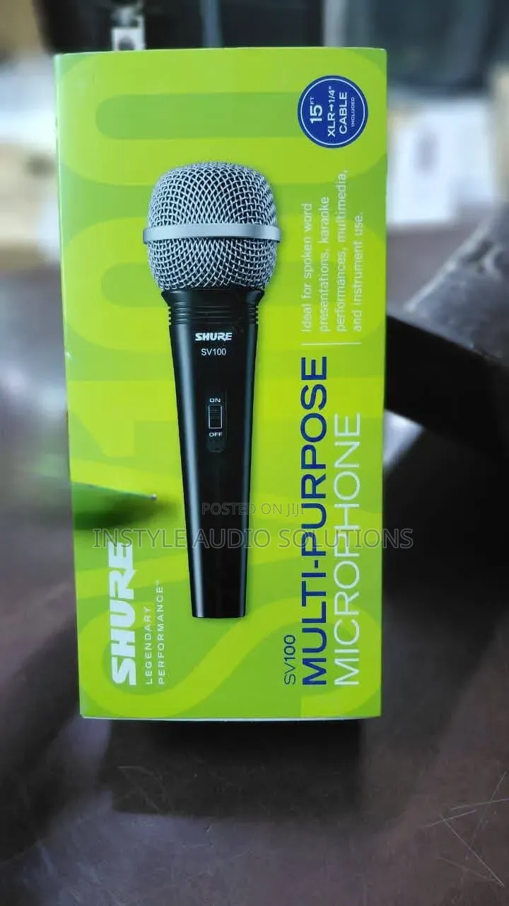Sv100 Shure Multipurpose Legendary Wired Microphone
