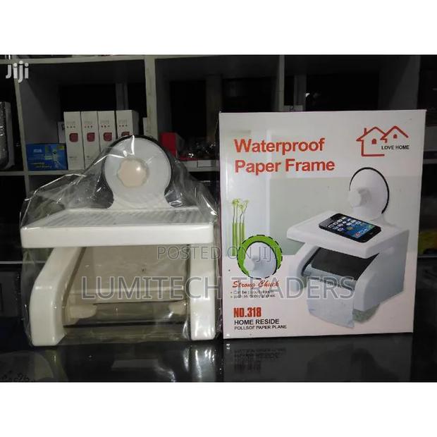 Waterproof Tissue Holder With Mobile Holder