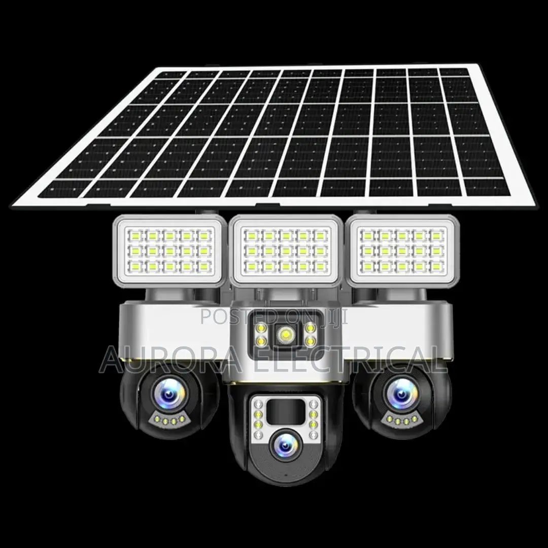 4g Solar Cctv With Light