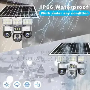 4g Solar Cctv With Light