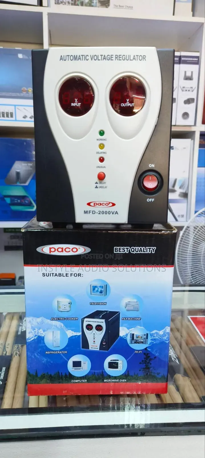 Paco 2000w Automatic Voltage Regulator Stabilizer