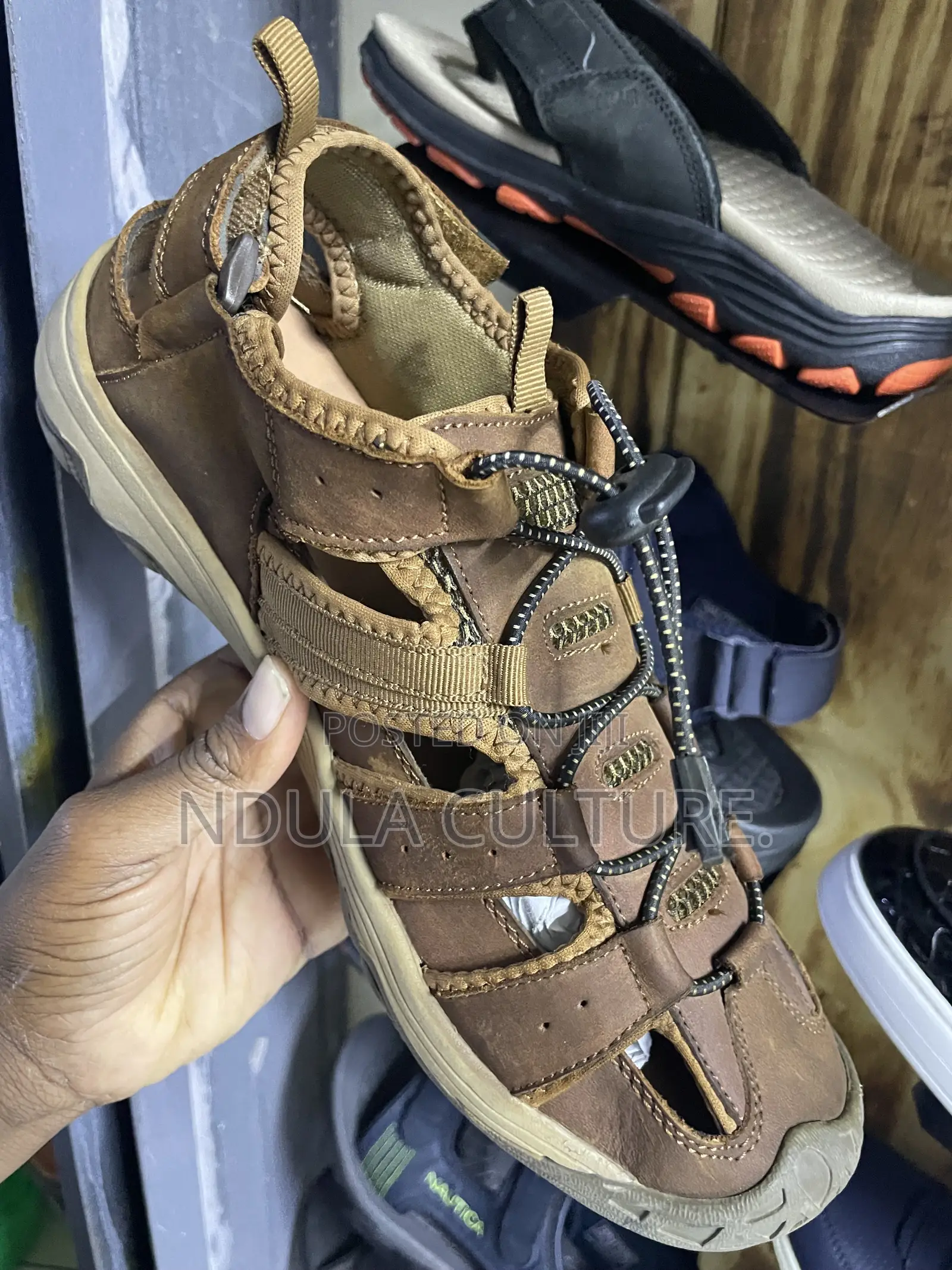 Jim Joker Leather Fisherman Sandals