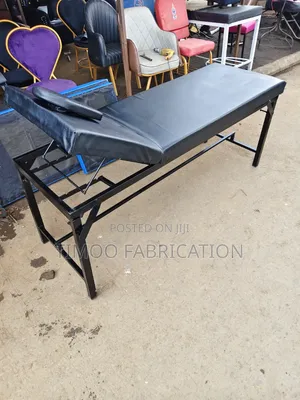 Foldable Black Massage Bed
