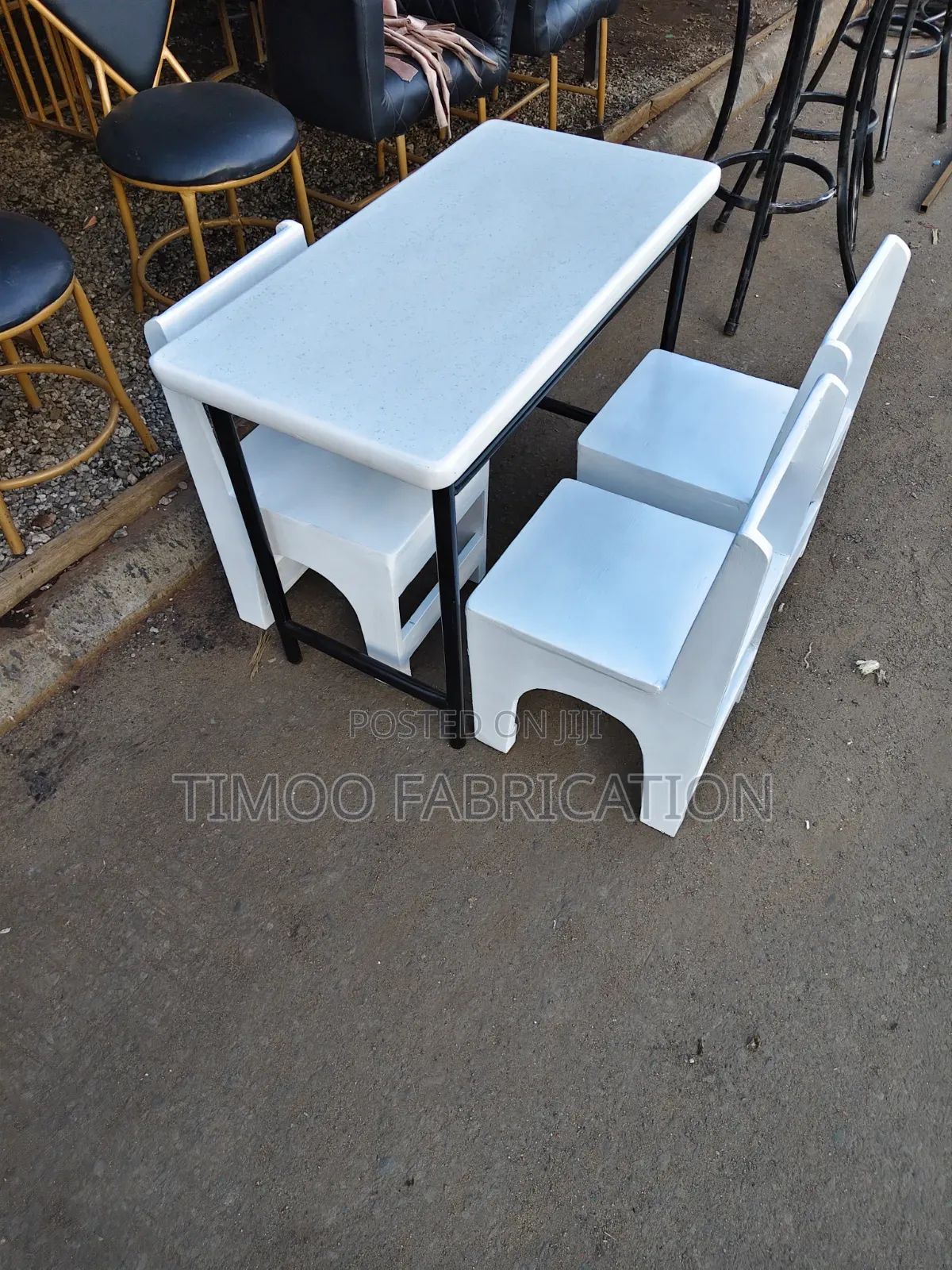 Study Children Chairs White
