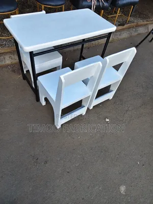 Study Children Chairs White