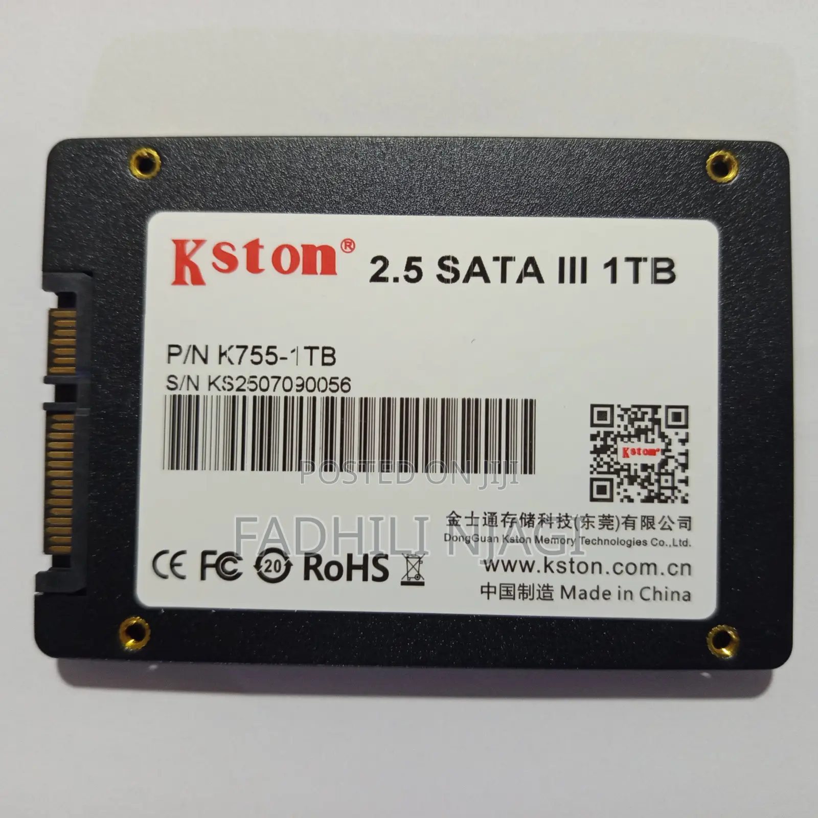 Kston 1 Tb Internal SSD 6gbps