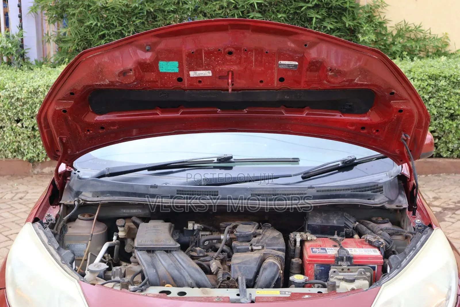 Nissan Note 2012 Red