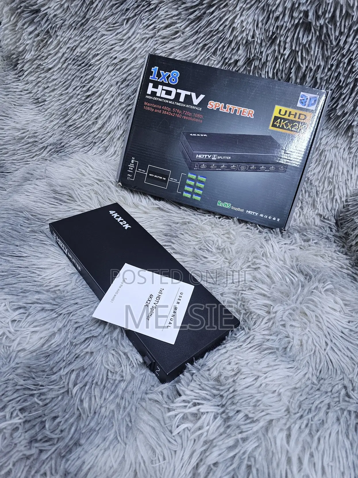 Hdmi 1x8 Splitter Full Hd 1080p