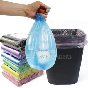 *100pcs Extra Strong Mixed Colours Trash Bag*