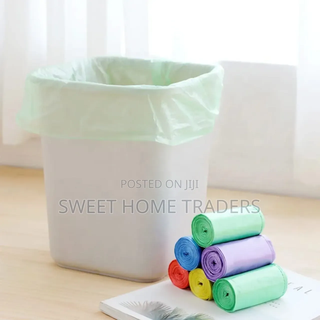 Extra Strong Mixed Colours Trash Bag*