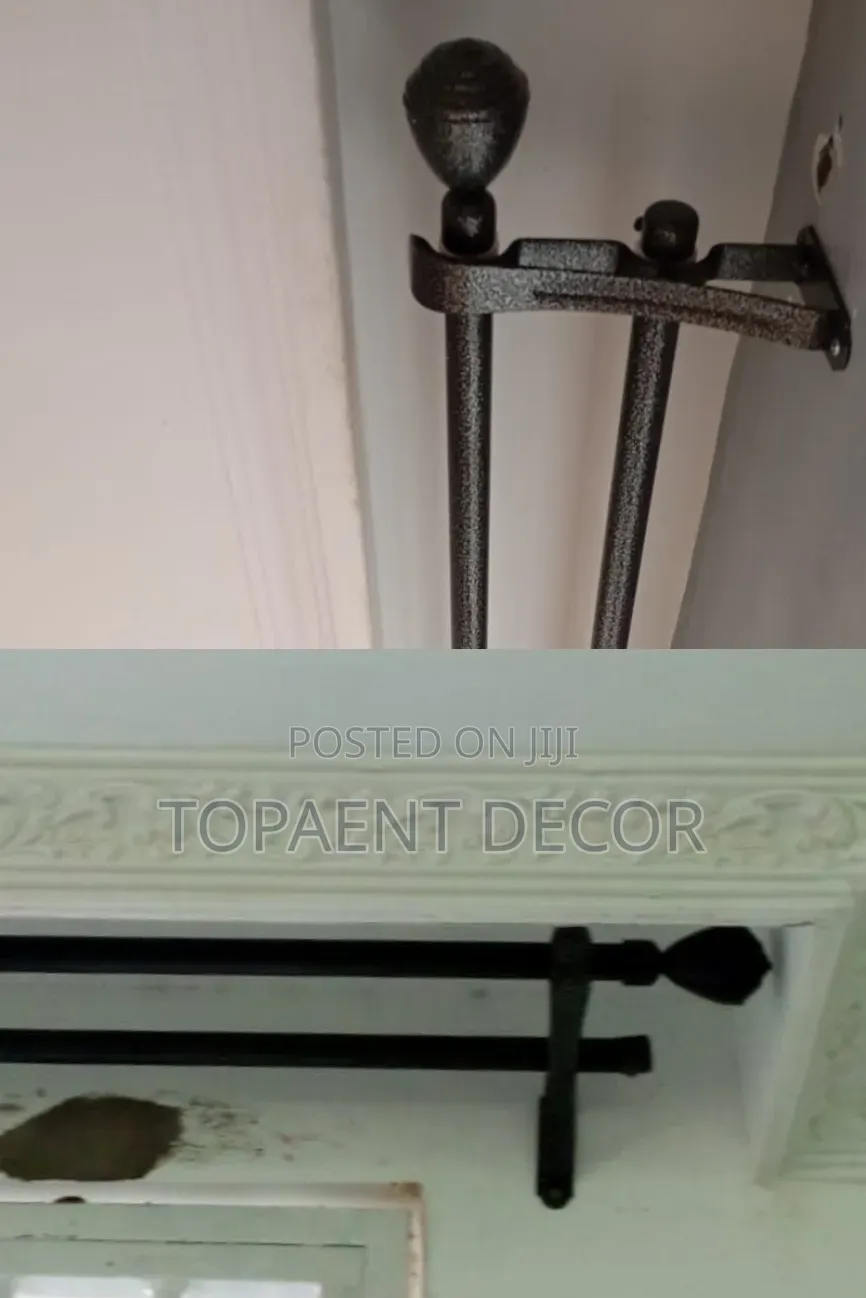 Good Quality and Long Lasting Powder Coated Window Curtain Rods