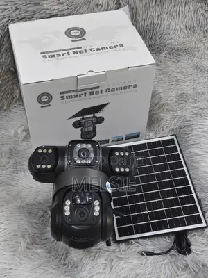 Triple Lens Solar 4g PTZ Security Camera Outdoor Available