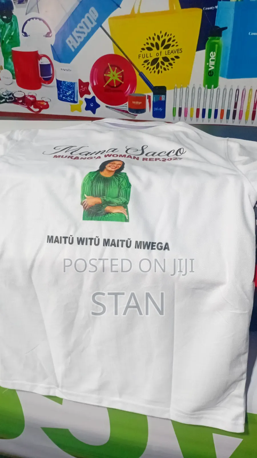 Campaign T-Shirts, Caps and Reflectors