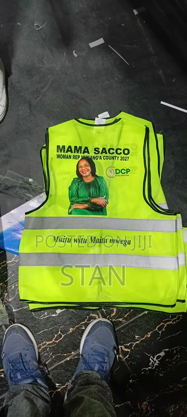 Campaign T-Shirts, Caps and Reflectors
