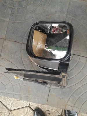 Sidemirror Mitsubishi Pajero 5 Wire Automatic Chrome/Silver Shiny