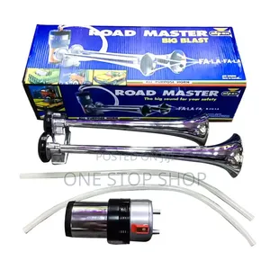 Louder Blast Road Master Horn Air Horn For Attention Warning Signal