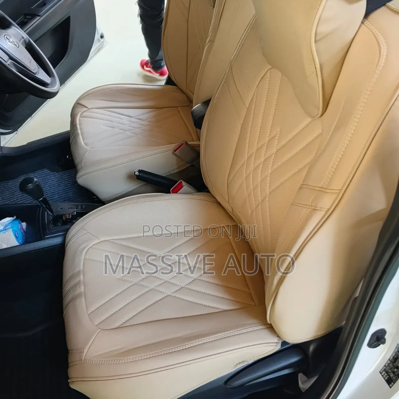 High Density Seats Covers Fitted on Allion Car