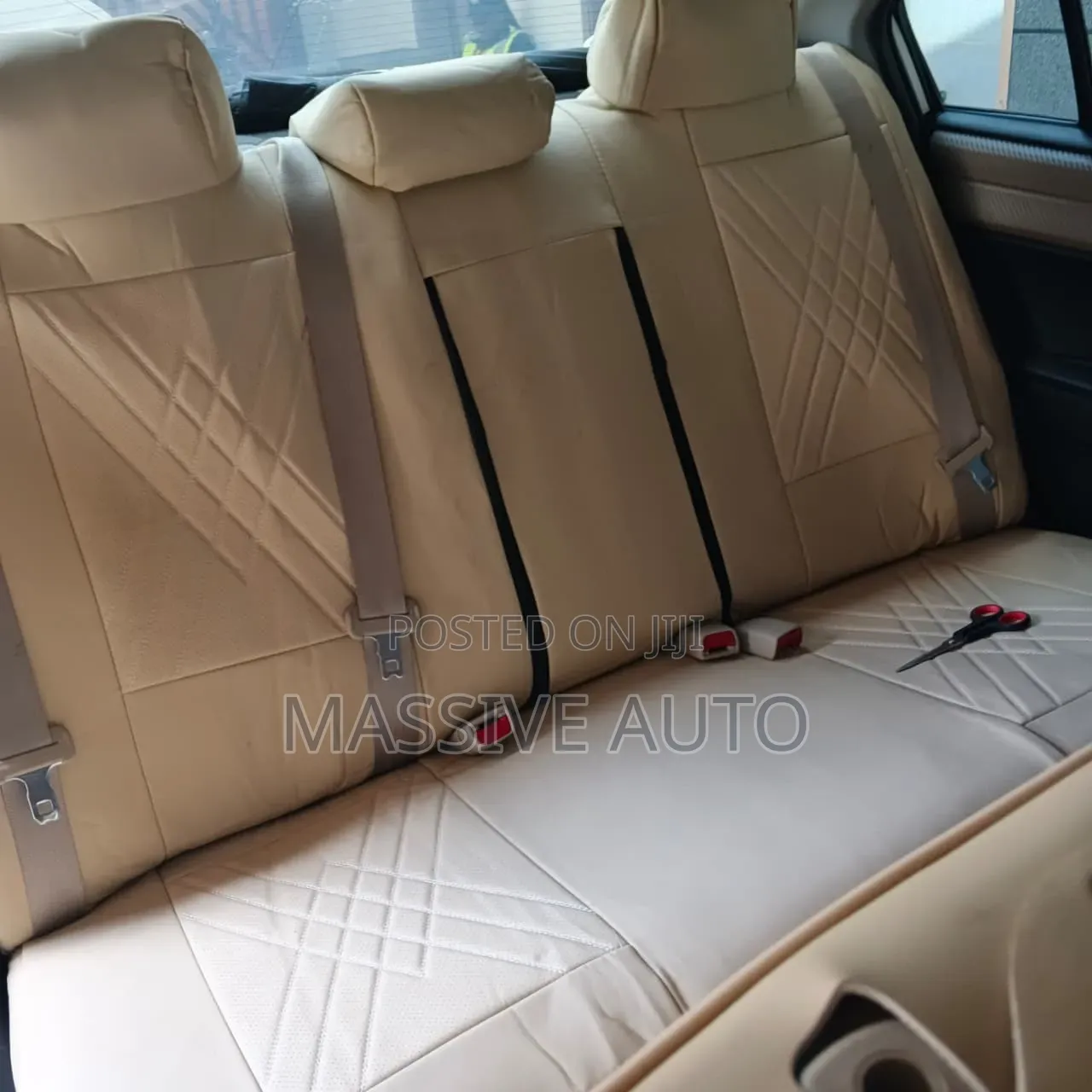 High Density Seats Covers Fitted on Allion Car