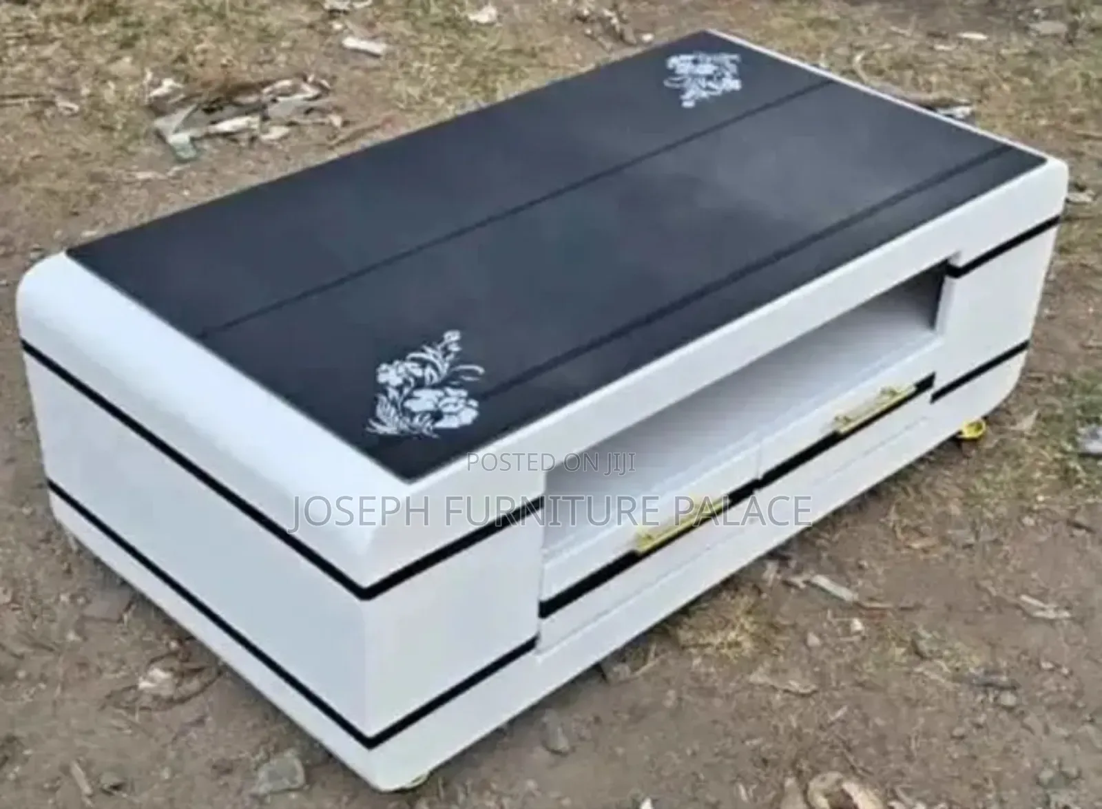 Black and White Coffee Table