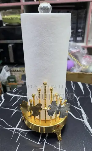 Beautiful Luxury Kitchen Paper Roll Holder Table Top
