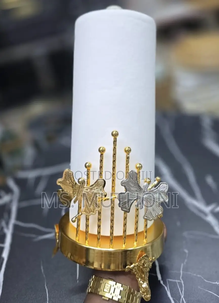 Beautiful Luxury Kitchen Paper Roll Holder Table Top